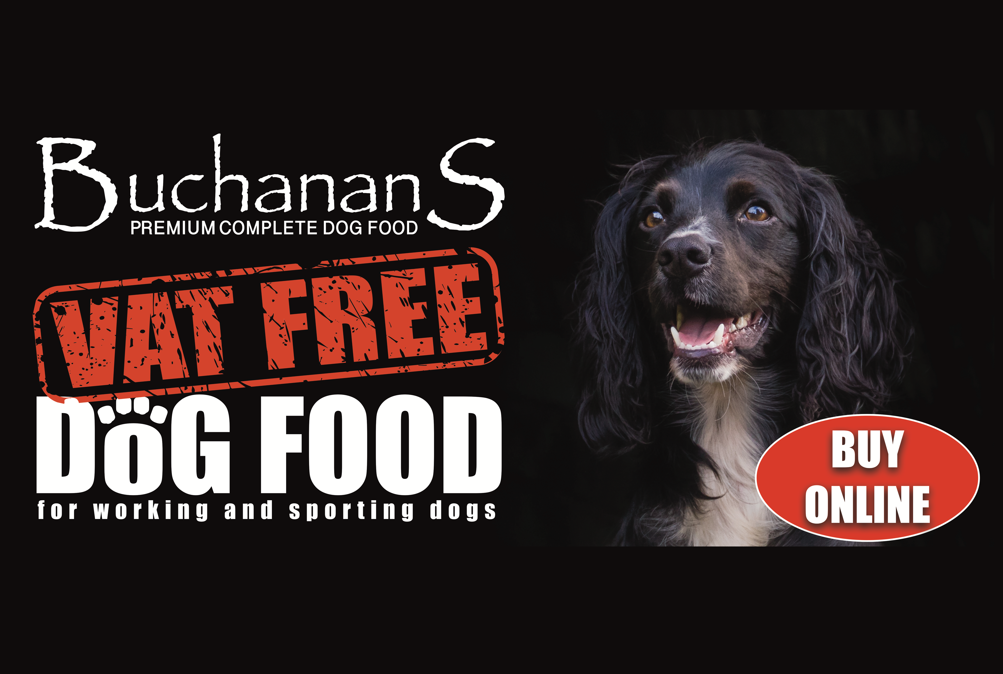 VAT Free Dog Food